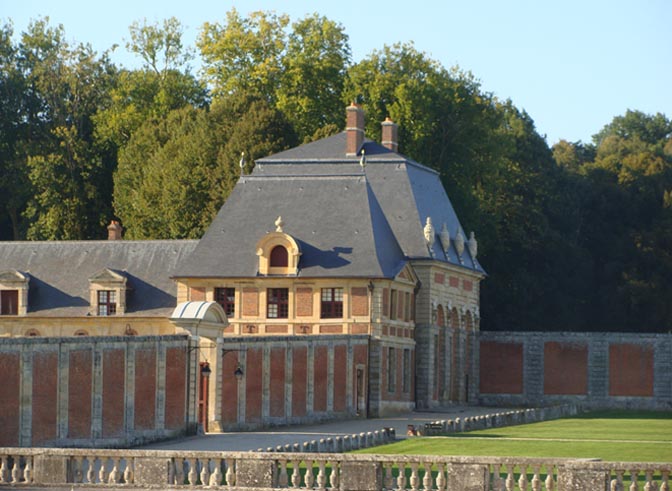 Rfection de la Charpente de la toiture des Grands Communs Ouest finance par l'Association des Amis de Vaux-le-Vicomte