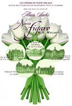 L'affiche du Festival Opra en plein Air 2003