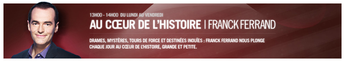 L'mission ''Au coeur de l'Histoire'' sur Europe 1