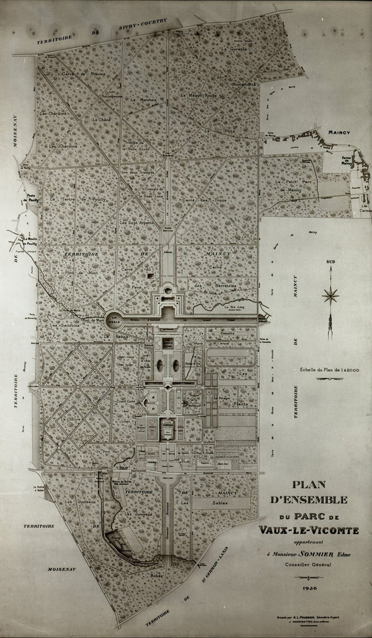 Plan de A.L. Poussier - Vue d'ensemble